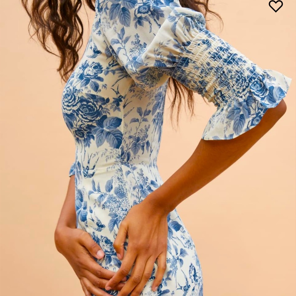 Reformation Carolena Dress Pompadour
